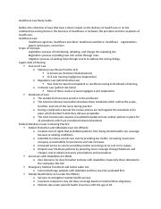 Healthcare Law Study Guide .docx
