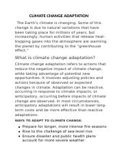 CLIMATE CHANGE ADAPTATION.docx