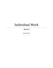 Dawn Slusher_American Lit-19_Individual Work week 2