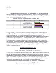 Self-assessment and Influence Reflection Paper.docx