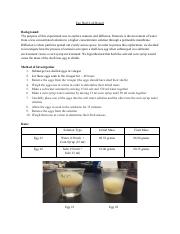 Egg Lab Report .pdf - Egg Shell Lab Report Background The purpose of this experiment was to ...