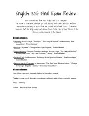 English 226 Final Exam Review.pdf