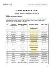 principles of crop science