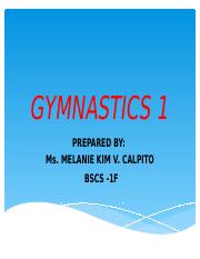 MELANIE KIM -GYMNASTICS 1 REPORT(PPT).pptm