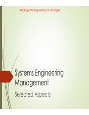 Module_Systems Engineering_Systems Engineering Management_In Class Lecture Slides.pdf