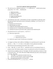 CALCULUS APPLICATION QUESTIONS.docx