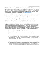 Homework #3 CHO Structure, function, GI disorder
