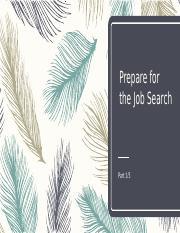 Prepare for the Job Search(1).pptx