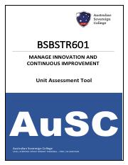 BSBSTR601- Unit Assessment Tool.v2.0.pdf