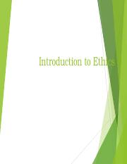 1.1 Introduction to Ethics.ppt