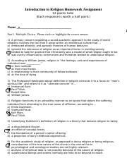 Intro to Religion Homework Assignment (4).docx