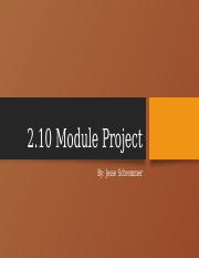 2.10 module project part 1