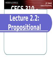 CSE310-2_2 -- Propositional Calculus(1).pptx