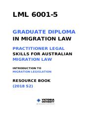 6001-5 Introduction to Migration Legislation (2018S2) updated 10 July 2018.pdf