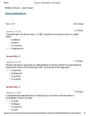 APUS CLE _ RELS201 I002 Spr 15 _ Tests & Quizzes