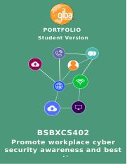 BSBXCS402 Student Project Portfolio QV1.1.docx