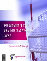 Group No 05 Determination of Total alkalinity of water  VN.pptx
