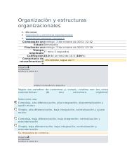EXAMEN Semana N.5 Organización y estructuras organizacionales.docx