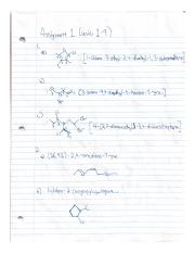 Organic Chemistry Assignment 1 2022.pdf