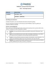 BSBPEF402 Task 2 Knowledge Questions V1.1121.docx