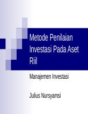 Metode Penilaian Investasi Pada Aset Riil_09_10_2017_00_51