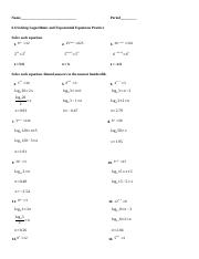 7 3 exponential and logarithmic problem solving practice