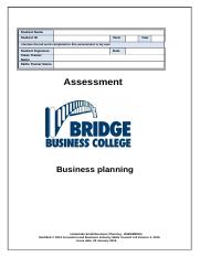 CA  BSBSMB404 Business Planning.docx