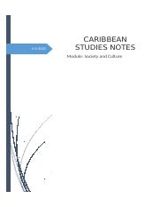 caribbean studies literature review