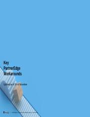 Key QuoteEdge Workarounds 16th of November 2021 (Partners).pptx
