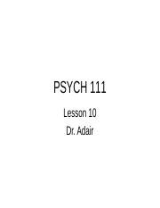 PSYCH 111 Adobe Connect Lesson 10-1.ppt