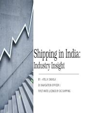 Shipping in India.pptx