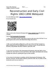 ELIAS SIMMONS - Reconstruction WebQuest (Review) - 3480291.docx