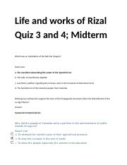 Life and works of Rizal Quiz 3 and 4_revised.docx