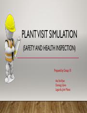plant visit simulation ppt