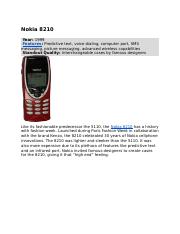 Nokia 8210.docx