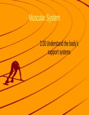 2.02 Structures, Functions, and Disorders of the Muscular System .pptx