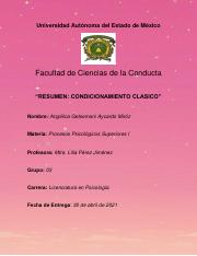 CONDICIONAMIENTO CLASICO. ANGELICA MIROZ. GRUPO 03.pdf