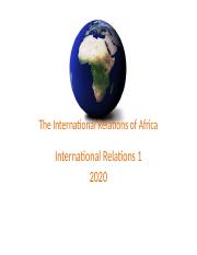 12 - African Problems and their role in foreign policy part1.pptx
