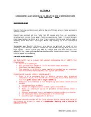 HRM287-3 - Employment Law - PAST EXAM.doc