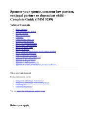 Sponsor your spouse, common-law partner, conjugal partner or dependent child – Complete Guide PDF.pd