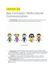 Lesson 2A Multicultural Communication.docx