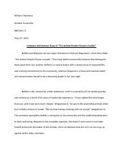 final copy compare and contrat essay the animal people choose a leader.docx