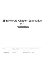 Zinn Howard Chapter Summaries 2-6 Student example(1).pdf