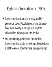 Right to information act 2005.ppt