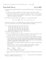 Risk Theory - Exams.pdf