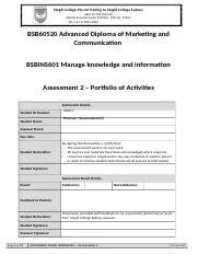 BSBINS601 - Assessment2.docx