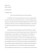 Paper 1 outline (revised)- Valeria Orozco