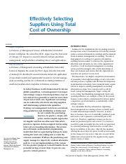 degraeve1999 Effectively selecting suppliers using TCO.pdf