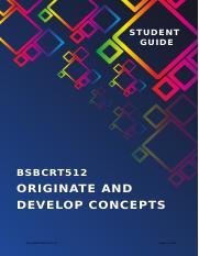 BSBCRT512 Student Guide.docx