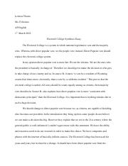 Electoral College Synthesis Essay.pdf
